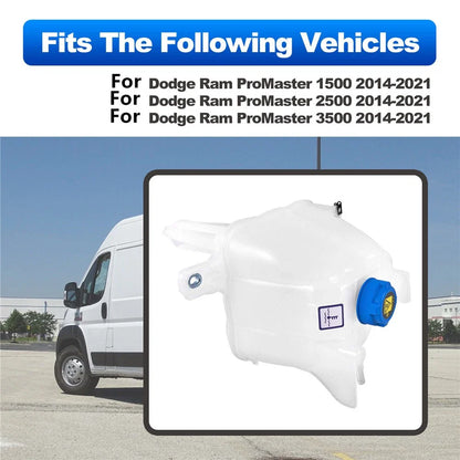 Coolant Reservoir for Ram ProMaster 1500 2500 3500 (2014-2021)