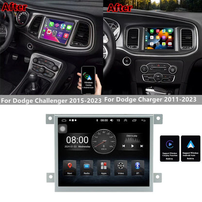 8.4'' Stereo Radio GPS for Dodge Challenger Charger 2011-2023 (2011-2023)