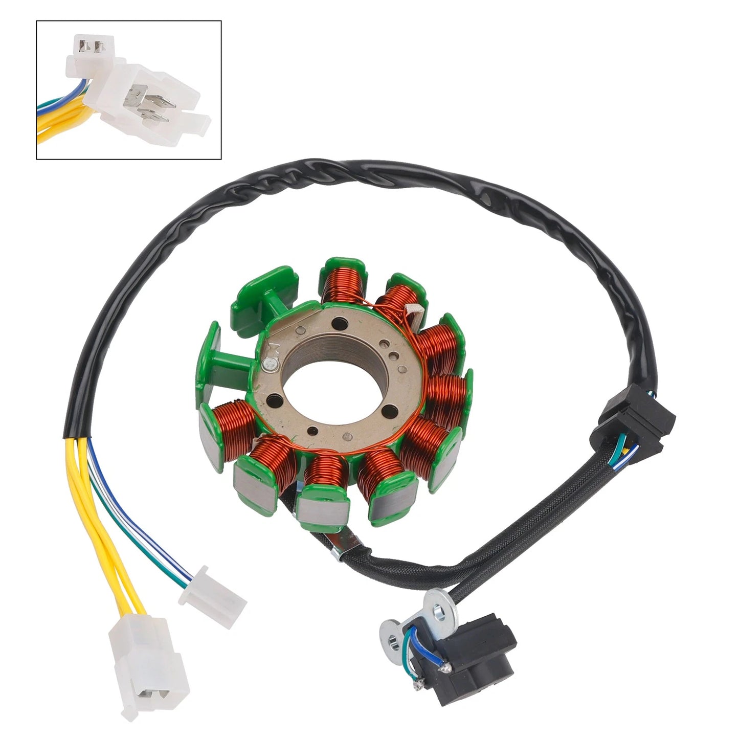 11 Pole Alternator Stator for Kymco Dink Grand Dink Yager 125/150 (2000–2023)