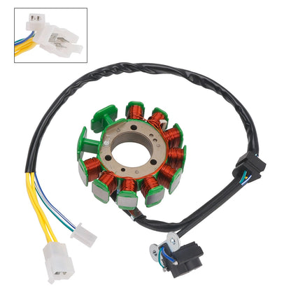 11 Pole Alternator Stator for Kymco Dink Grand Dink Yager 125/150 (2000–2023)