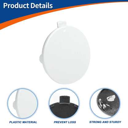 Tow Hook Cover for BMW 1 Series F20 (2012–2019) No. 51118064578 Pure White