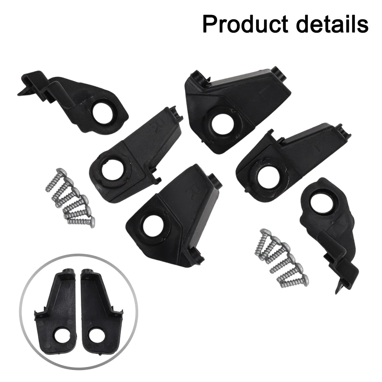 Complete Set Headlight Repair Clips for Golf Mk6 (2008–2013)