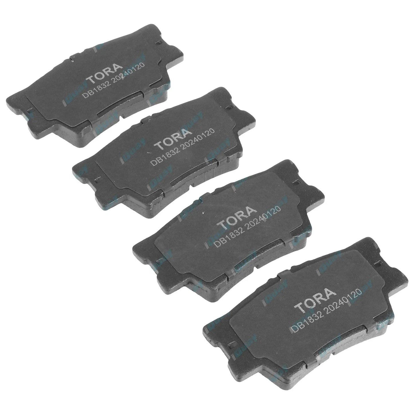 Rear Ceramic Disc Brake Pad Set for Toyota Camry AHV40R AVV50 2010~2017 Sedan