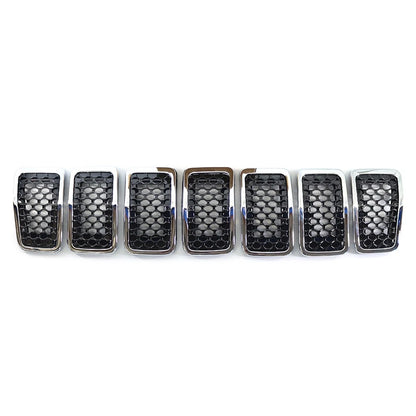 Chrome Fog Light Lamp Cover Bezel for Jeep Grand Cherokee (2017–2021)