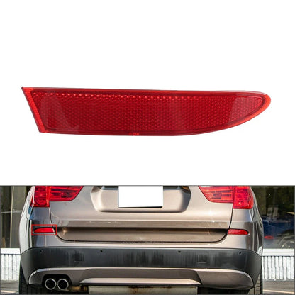 Rear Left Bumper Reflector Red Lens for BMW X3 (2011-2017)