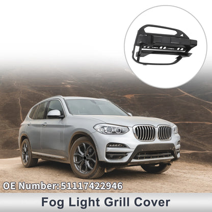 1 Pc Fog Light Grill for BMW X3 (2018–2021) No. 51117422946