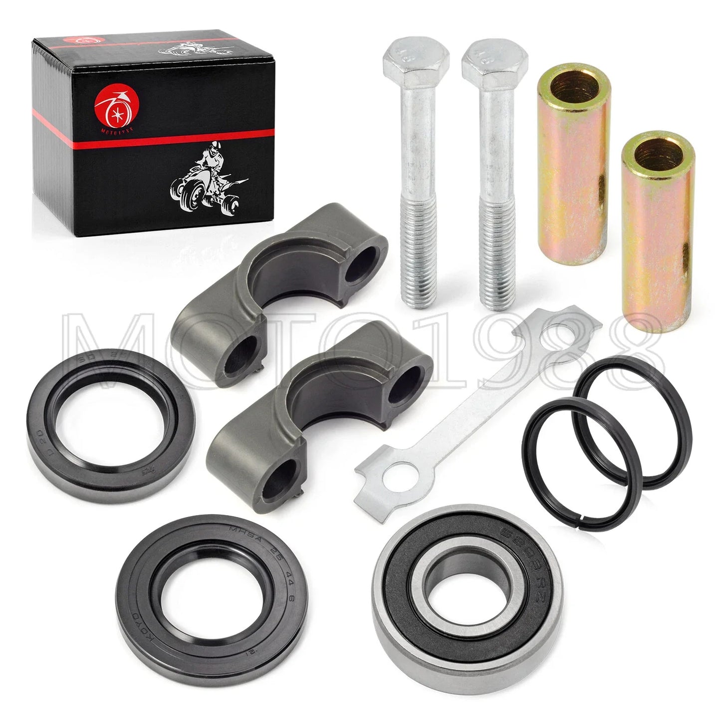 Steering Stem Bushing Seal COLLAR BOLT REBUILD for Yamaha Raptor (2001–2012)
