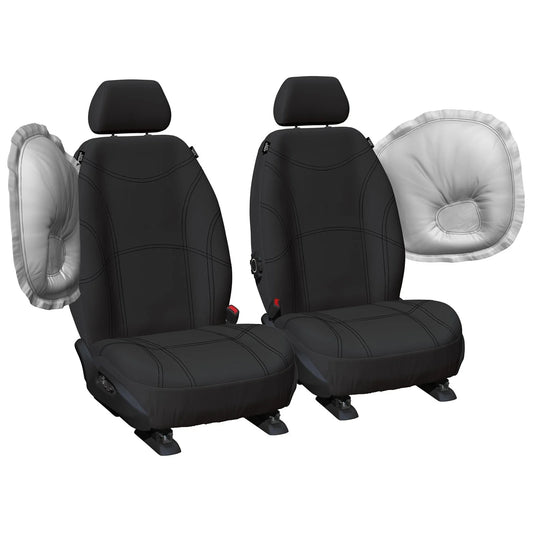 Front Neoprene Car Seat Covers for Toyota Hilux (2015–2019)