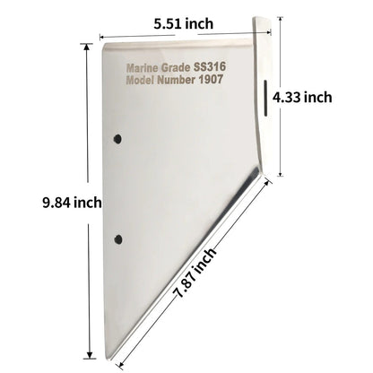 Lower Unit Skeg Cover Protector for Mercury Alpha 1