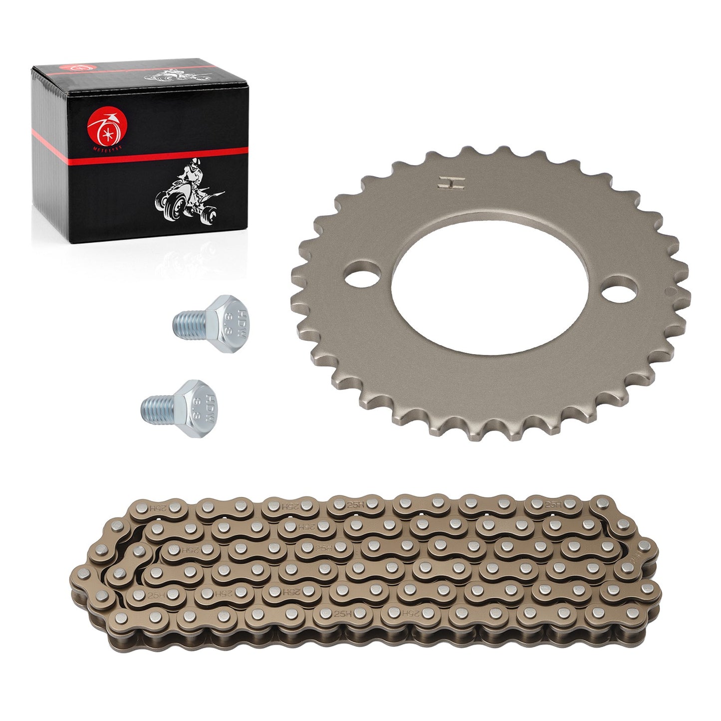 Timing Cam Chain and Sprocket 32T for Honda CT125 TL125S (1976–1977)