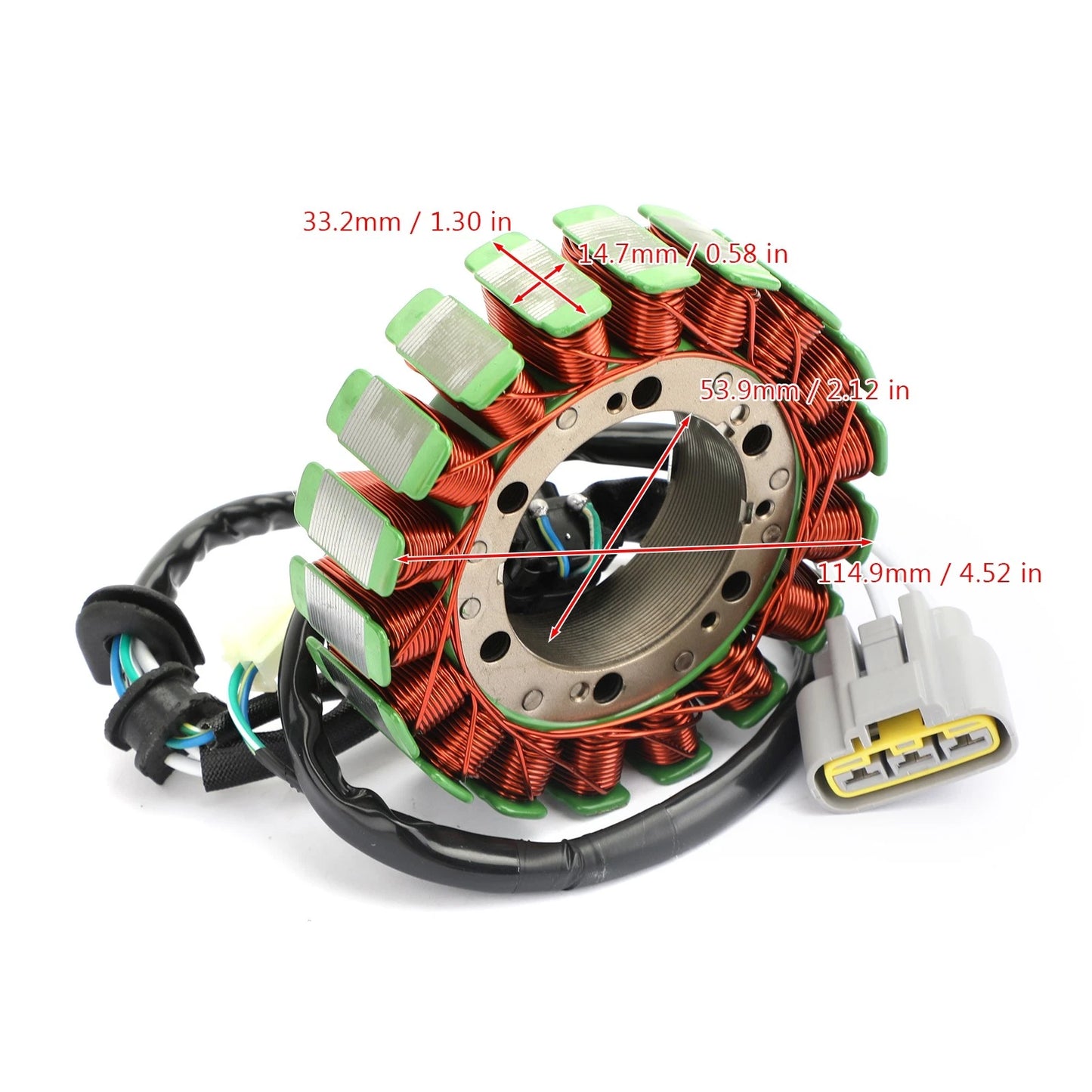 Alternator Stator for Yamaha TDM900 (2002–2010) #5PS-81410-00 FD