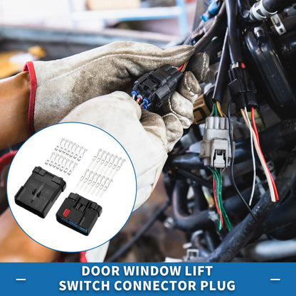 14 Pin Door Window Lift Switch Connector Plug for Jeep
