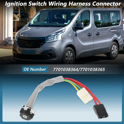 Ignition Switch Wire Replacement for Renault Trafic (2001–2014) No.7701038365