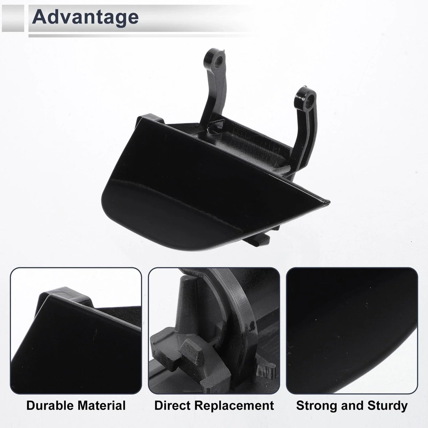 1x Front Left Side Bumper Headlight Washer Nozzle Cover for BMW 750i