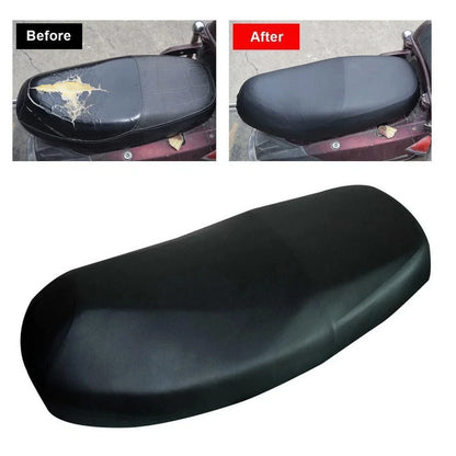 Scooter Cushion Seat Cover Waterproof Black Leather for Scooter