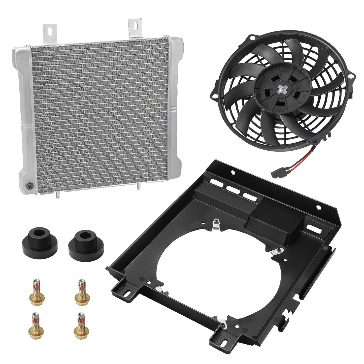 Radiator Cooling Fan Shroud Kit for Polaris Magnum 500 (2000–2003)