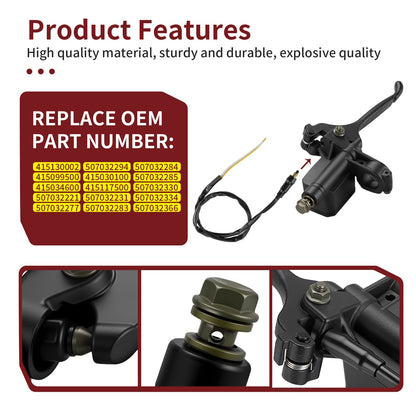Master Cylinder Kit for Ski-Doo Grand Touring, Skandic, MXZ, Formula