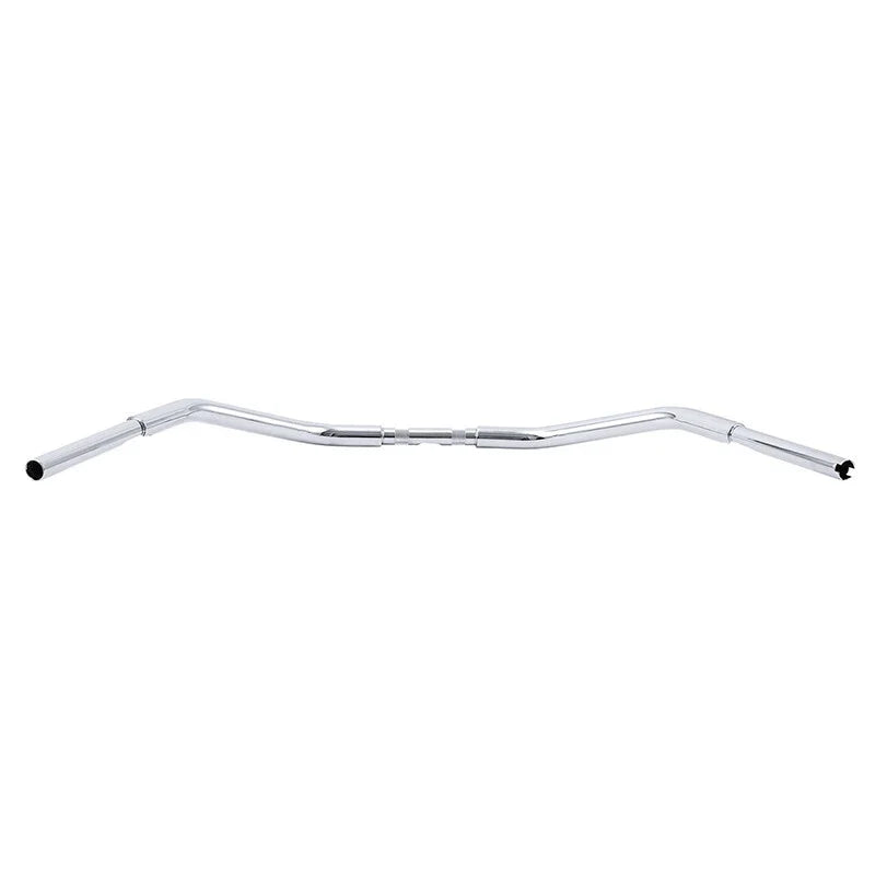 Rise Bar 3.5" Handlebar for Harley Sportster Softail Dyna Black/Chrome