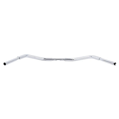 Rise Bar 3.5" Handlebar for Harley Sportster Softail Dyna Black/Chrome