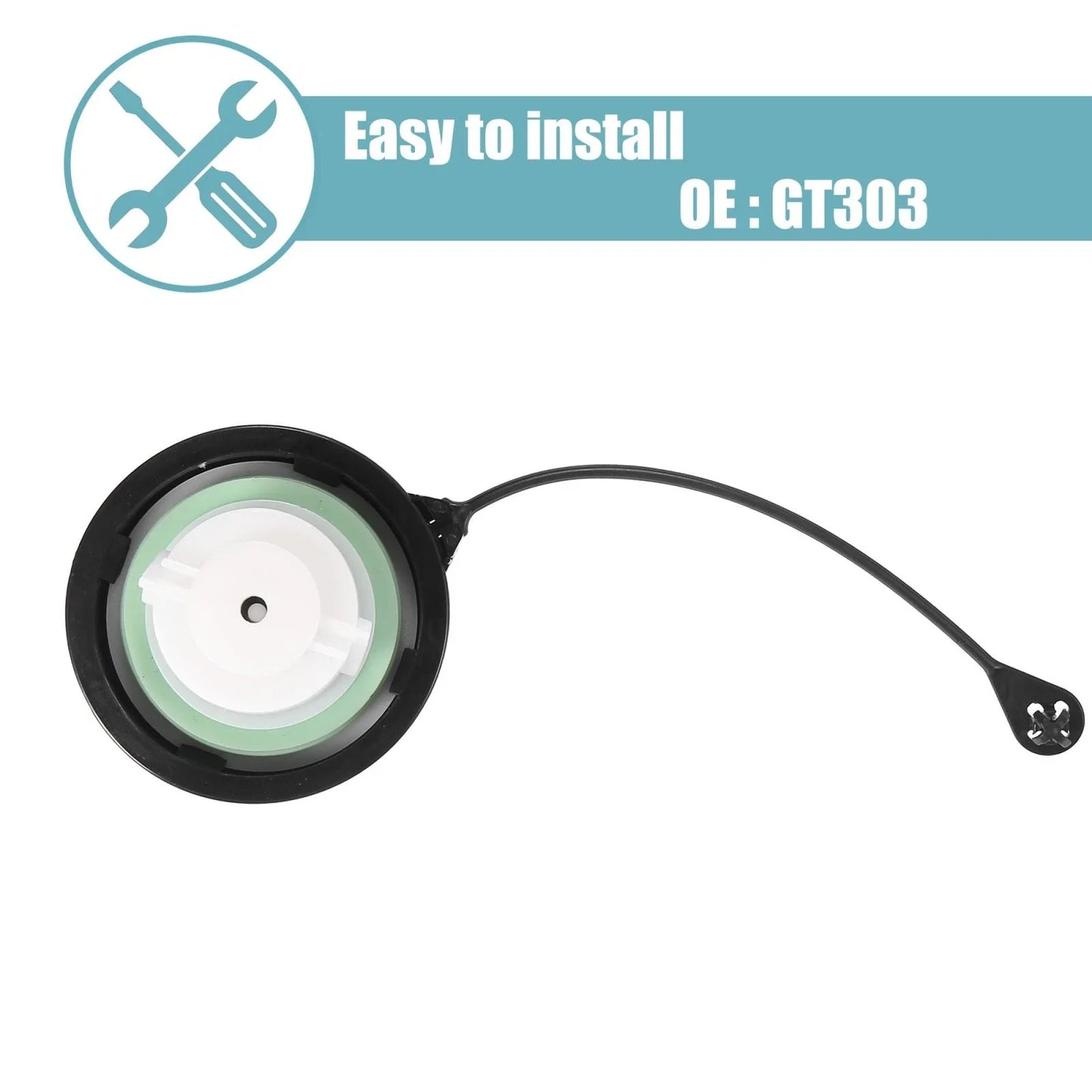 Engine Oil Fuel Tank Cap Cover for Chevrolet Corvette