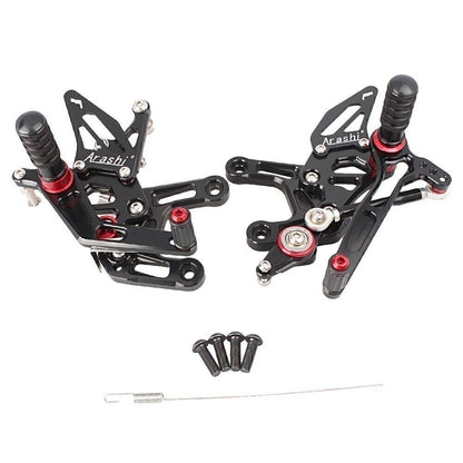 Adjustable Passenger Footrest Pegs for Kawasaki Z125 (2016–2018)