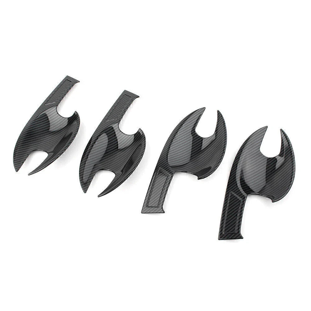 Carbon Fiber Inner Door Handle Bowl Cover Trim for Mazda CX-5 (2017-2020)