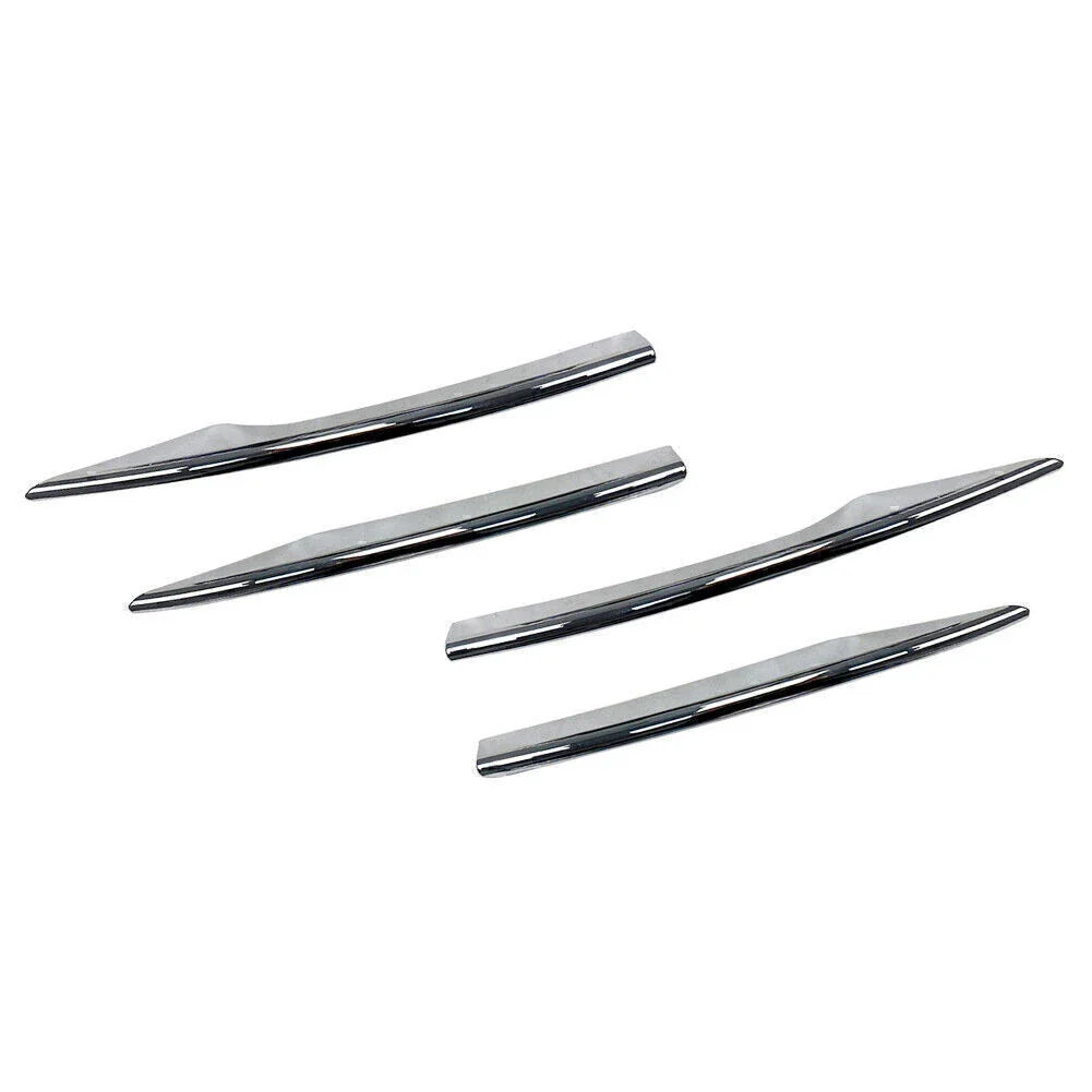 4x Fog Light Cover Trim for Mercedes Benz E-Class W213 (2021+) Chrome