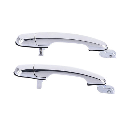 Set of 4 Chrome Outer Door Handles for Hyundai Tucson (2004–2010)
