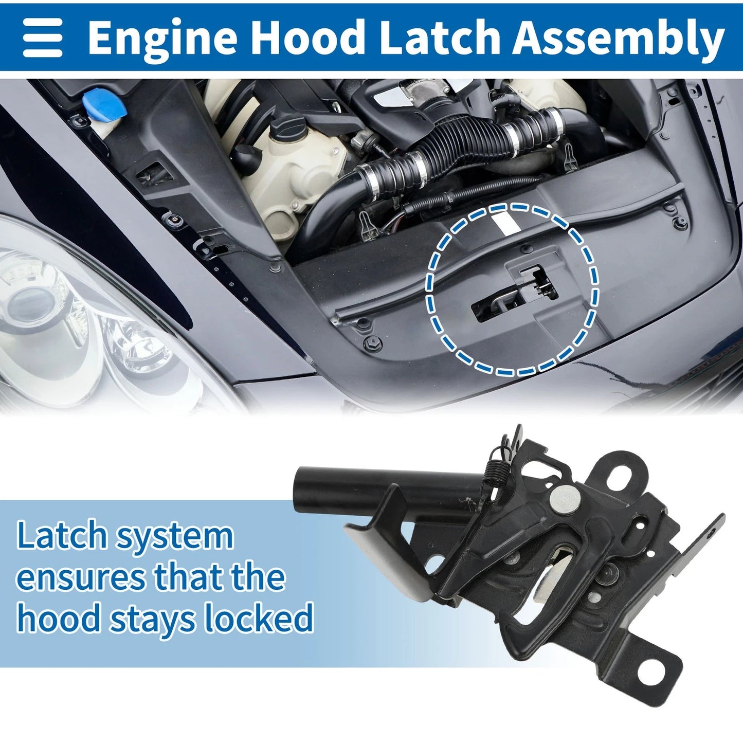 Hood Latch Assembly for Subaru Forester (2014–2018) No. 57310SG010