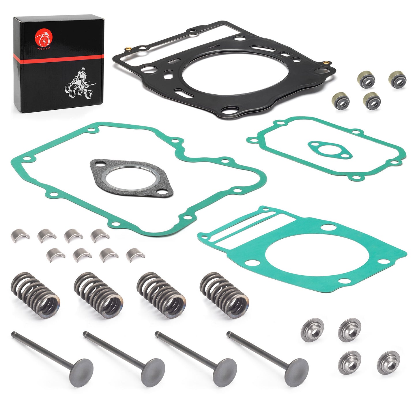 Intake Exhaust Valve Kit with Gasket for Polaris Magnum Xpedition (1995–2005)