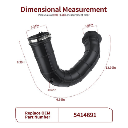 Airbox Hose for Polaris RZR 1000 (2014–2023)