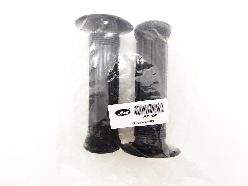 Set of 2 Black Hand Grips for Yamaha BW200 (1985–1986)