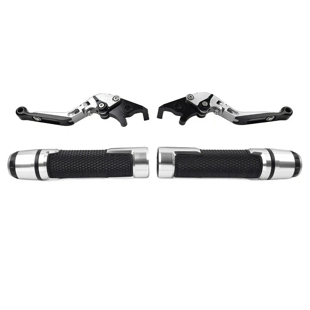 Brake Clutch Levers Handlebar Grips Set for Yamaha XMAX 125/250/300/400 (2017–2023)