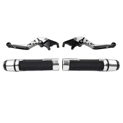 Brake Clutch Levers Handlebar Grips Set for Yamaha XMAX 125/250/300/400 (2017–2023)