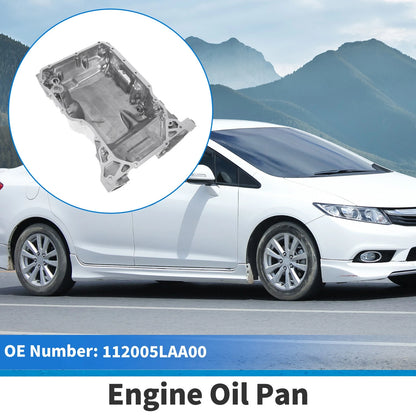 1 Pc Engine Oil Pan for Honda CR-V (2017–2023) No.112005LAA00 Aluminum
