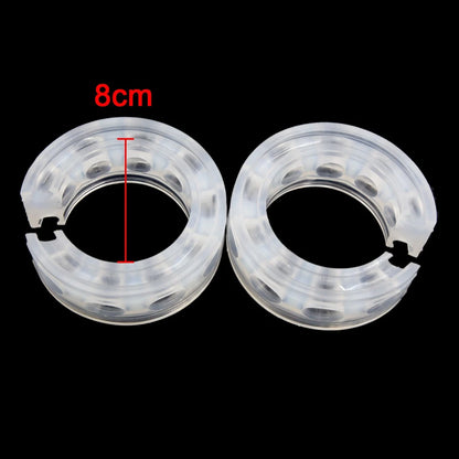 2X Rubber Shock Absorber Spring Bumper for Type-D Car