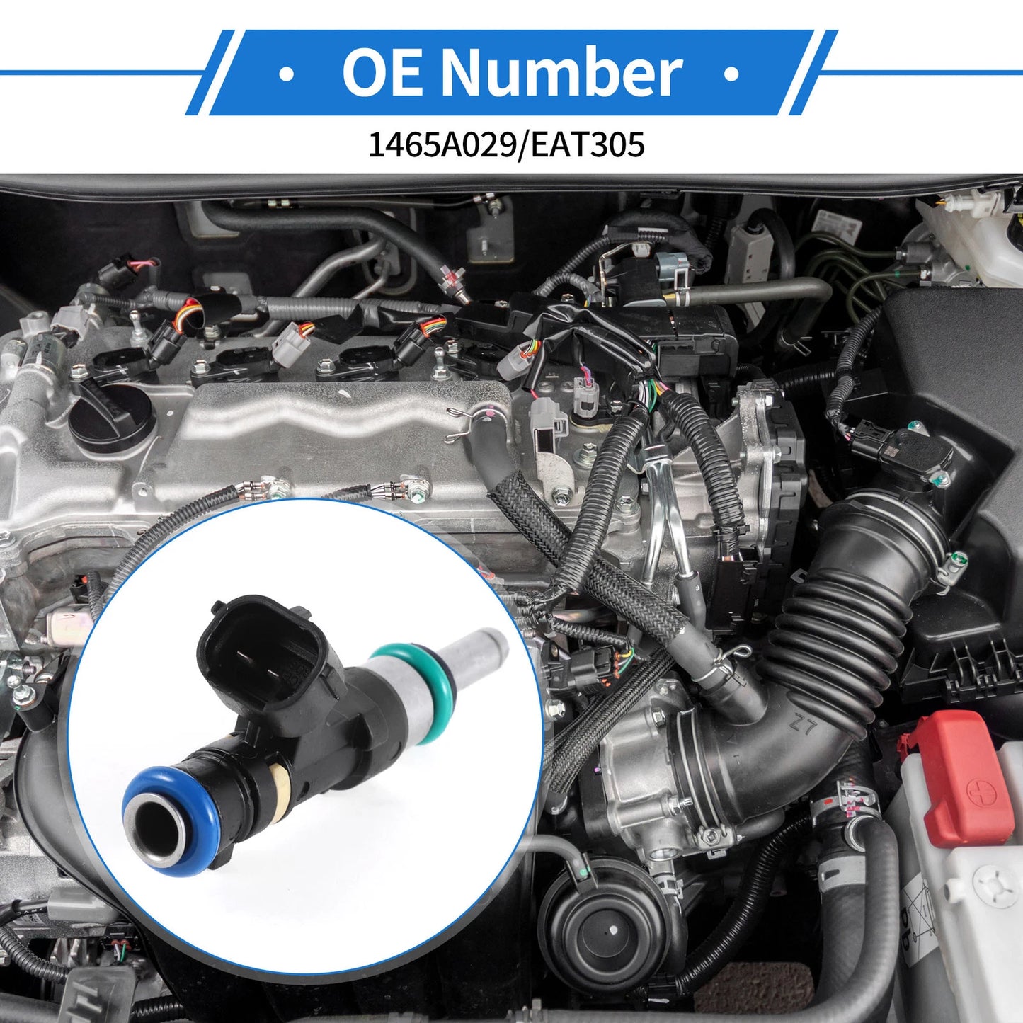 Fuel Injector No.1465A029 for Mitsubishi Outlander Sport (2011–2013)