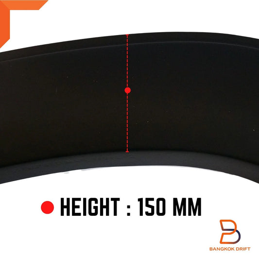 5" Fender Flares for Toyota Hilux Revo Cab 2 Doors Narrow Body (2015-2020)