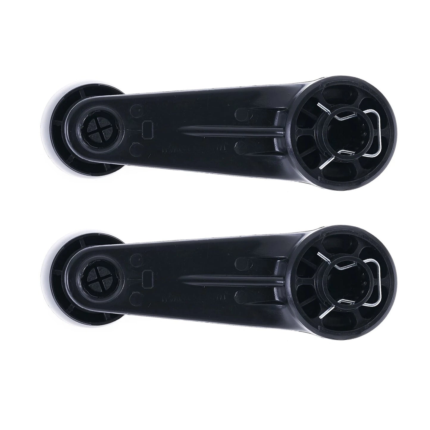 2X Black Window Crank Handle for Toyota Landcruiser (1969–2007)