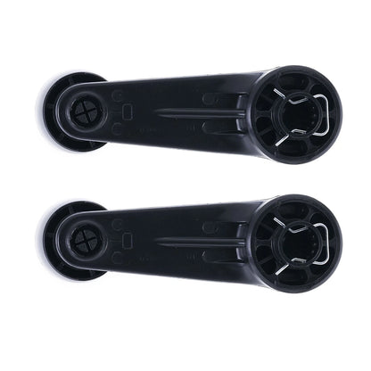2X Black Window Crank Handle for Toyota Landcruiser (1969–2007)