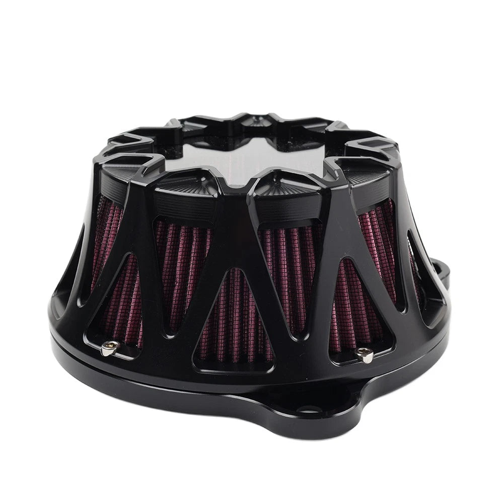 Spike Air Cleaner Intake Filter Red for Harley Touring Road King (2008–2016)