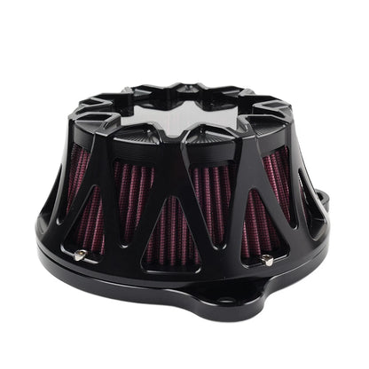 Spike Air Cleaner Intake Filter Red for Harley Touring Road King (2008–2016)