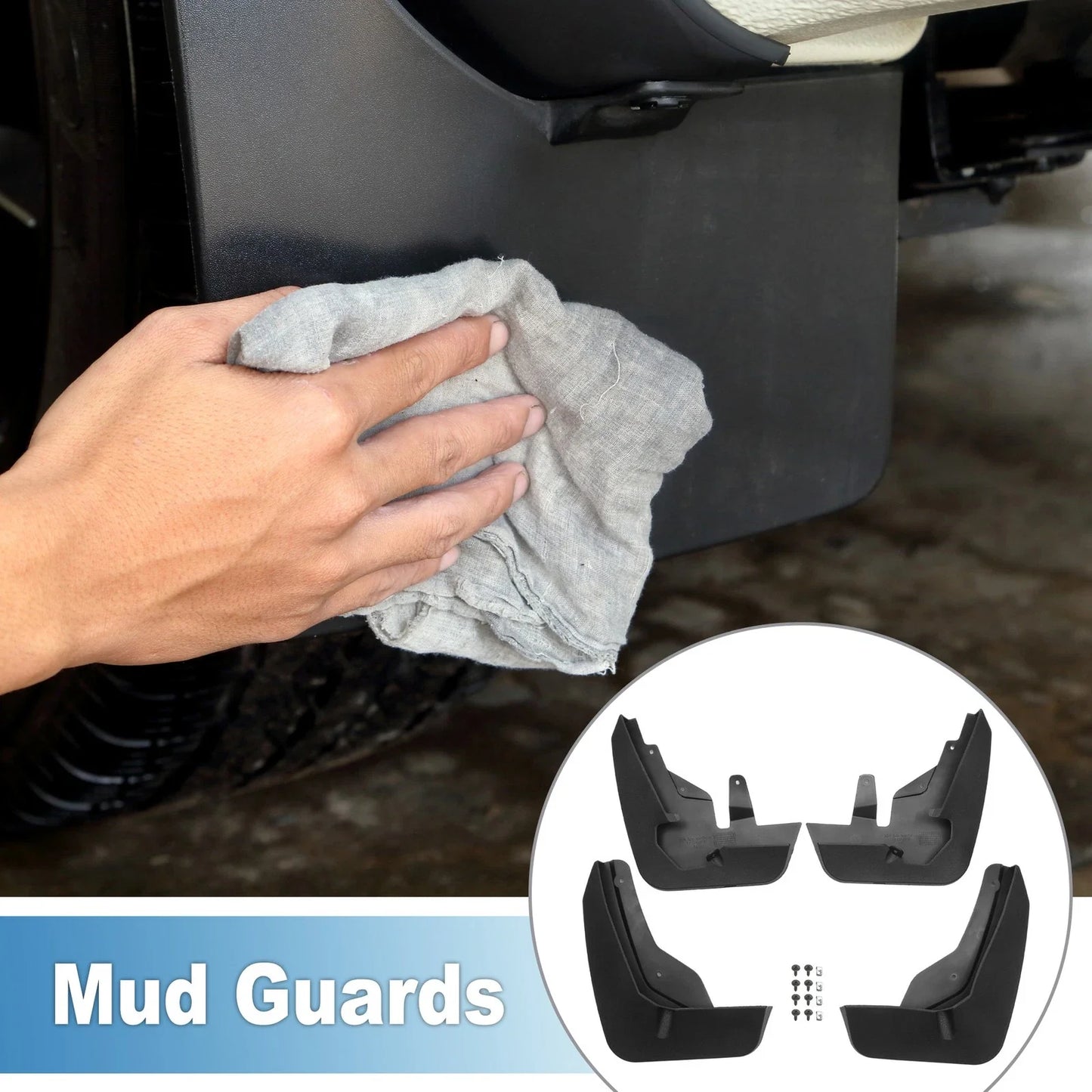 Mud Flap Splash Guard for Chevrolet Suburban 2021-2023
