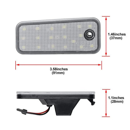 LED License Plate Light for Hyundai Santa DM, Grand Santa Fe (2012-2018)