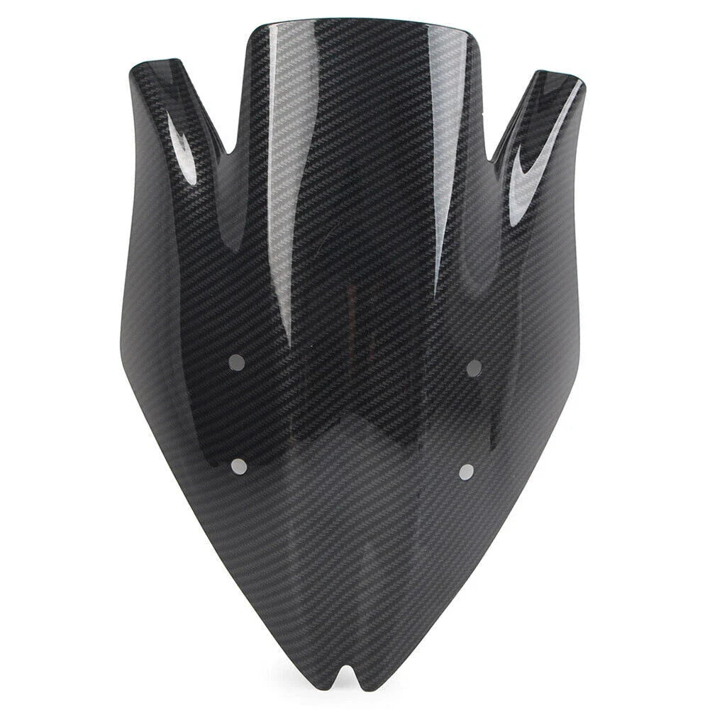 Black Carbon Fiber ABS Windshield for KAWASAKI Z1000 (2007-2009)