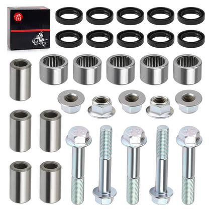 Swing Arm Linkage Bearing Bolt Nut Set for Honda Sportrax 400 (1999–2014)