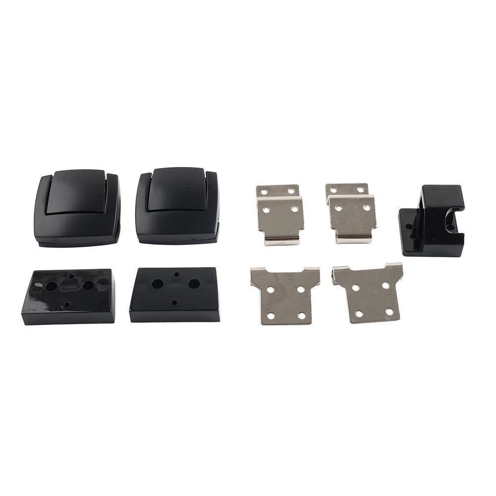 Chrome Rear Passenger Foot Peg Footrest Mount Bracket for Harley Touring (1993–2023)