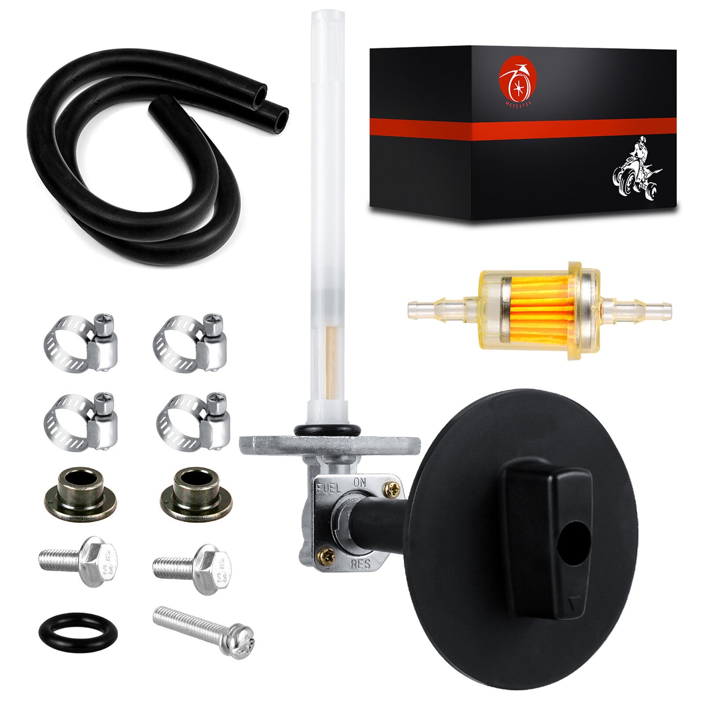 Fuel Gas Petcock Valve & Lever for Honda TRX400FW (1995–2003)