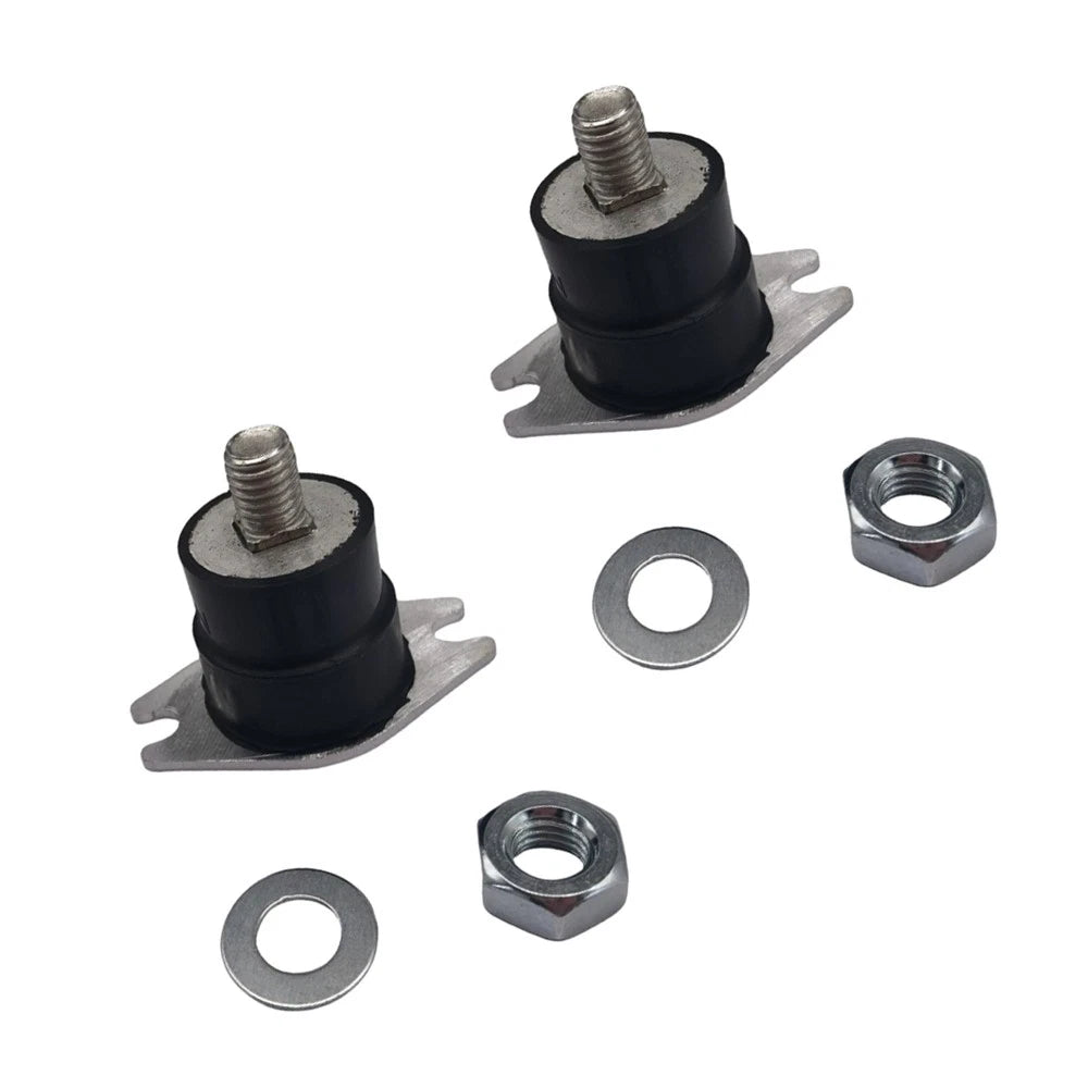 Set of 2 Upper Side Rubber Motor Mounts for Johnson Evinrude (OMC)