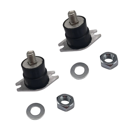 Set of 2 Upper Side Rubber Motor Mounts for Johnson Evinrude (OMC)